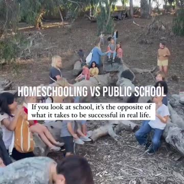 We been said home schooling was in.