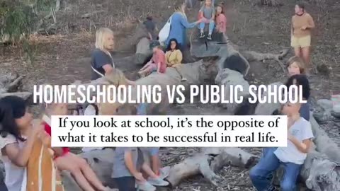 We been said home schooling was in.
