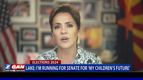 Lake: I'm Running For Senate For My Children's Future