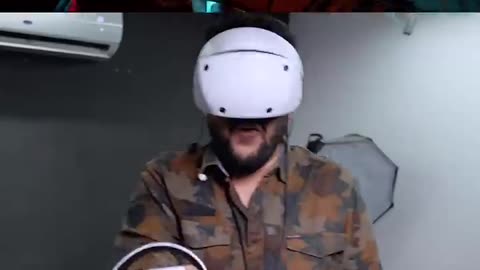 First time playing VR games