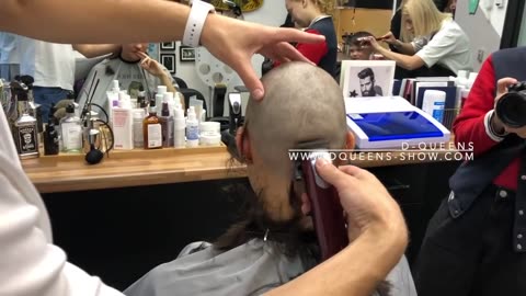 Headshave_Full Video_Going Bald for D-Queens_My First Headshave
