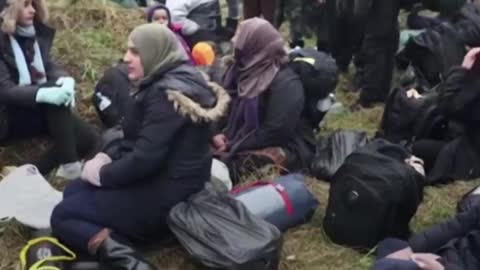 Funeral held for Syrian refugee who died at the Belarus-Poland border
