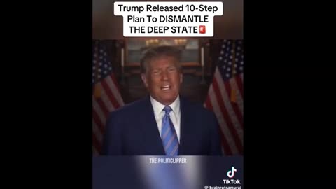 Trumps Deep State Dismantlement ..