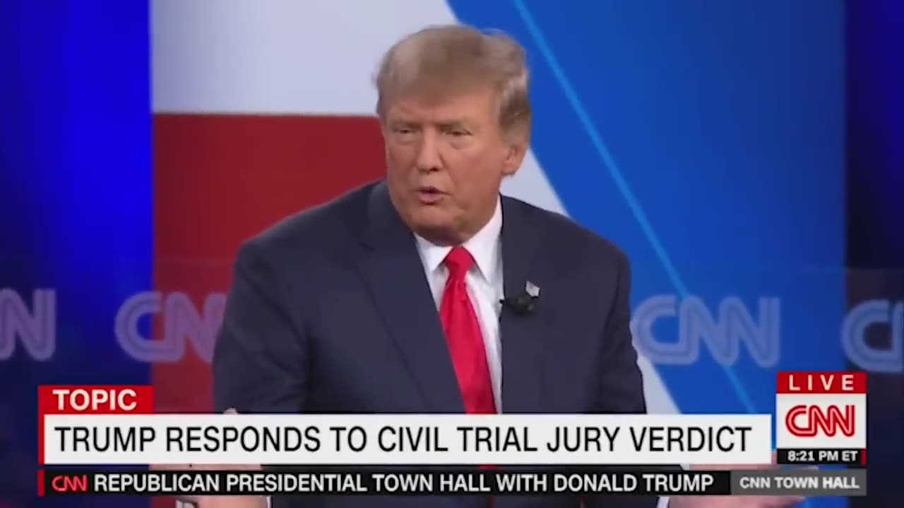 Trump makes DISGUSTING claim at CNN town hall