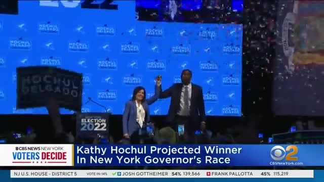 Hochul projected winner of New York governor's race