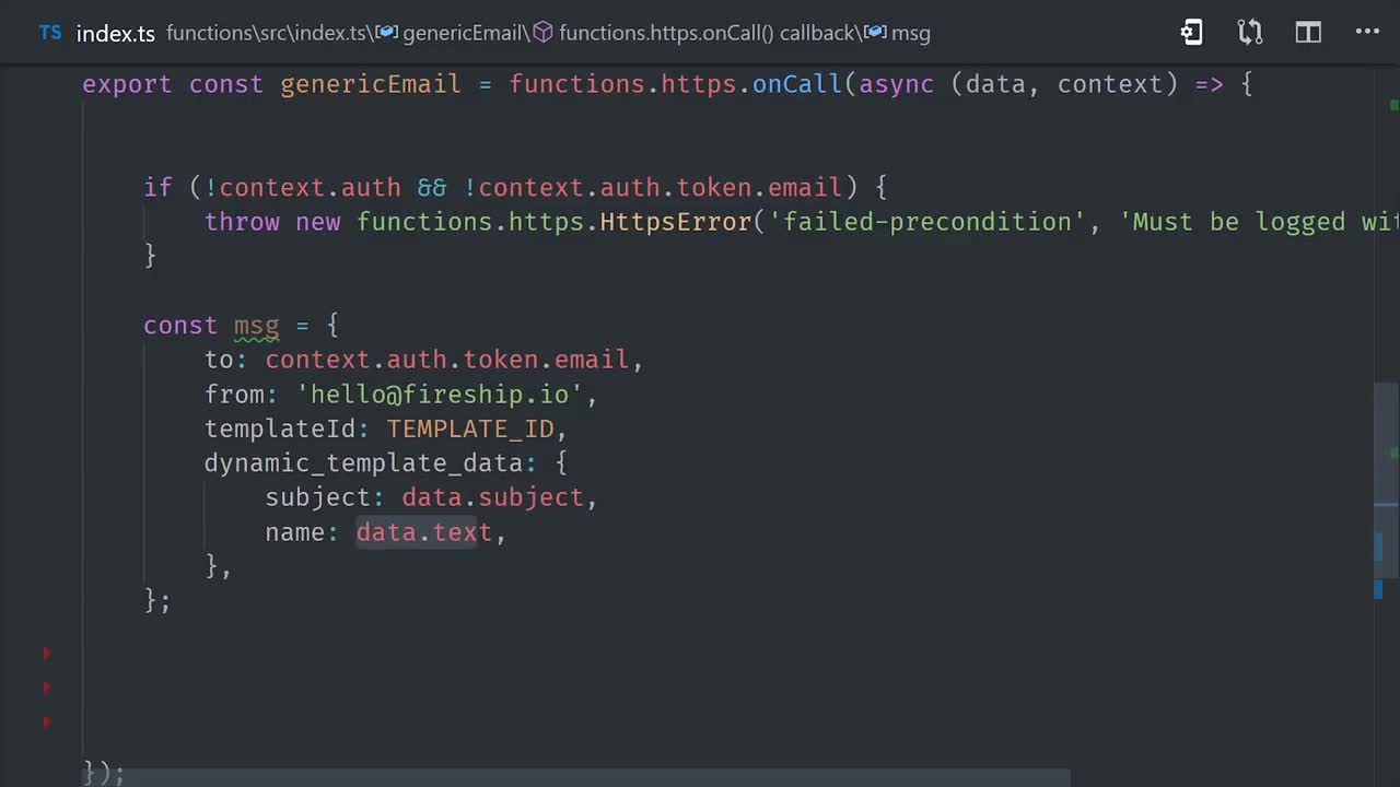 Transactional Email 101 ?? with SendGrid & Firebase Cloud Functions