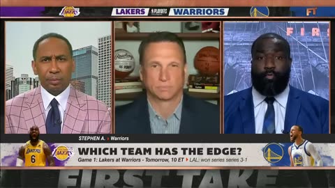 Stephen A. REVEALS what spells trouble for the Lakers vs. Warriors