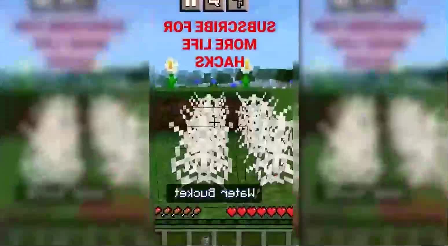 MINECRAFT USEFUL LIFE HACKS(PART-3)#minecraft #minecraftshorts #minecraftpe #minecraftlifehacks