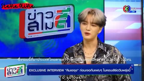 [ENG SUB] 221007 Kim Jaejoong on Thailand TV CH3 News 3 Colors