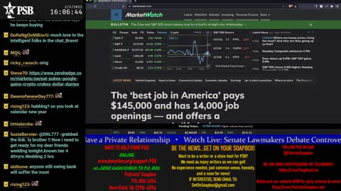 2022-02-02 15:00 EST - The Common Sense Show: with Derek & PATRIOTski