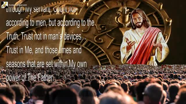 Trust in Me, do not stifle My Voice in you! 🎺 Trumpet Call of God