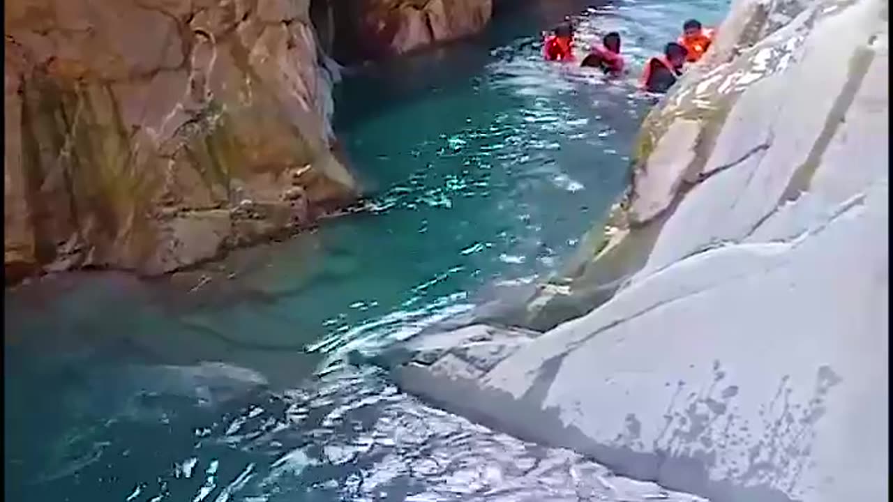 Beautiful Mola Chotak waterfall, Khuzdar, Balochistan