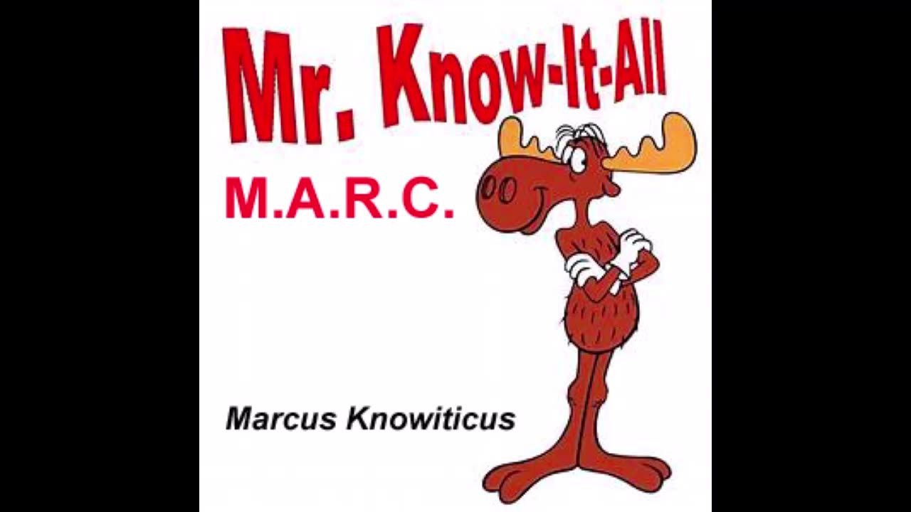 A Letter to those who believe they "Know-it-all" Sorry Marc!