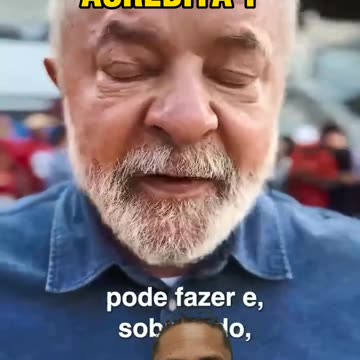 Lula sem confiança