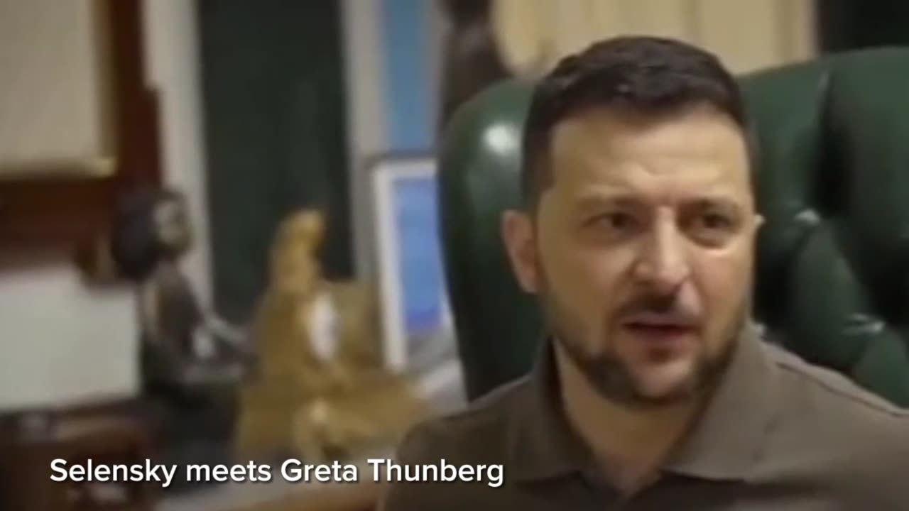 Greta the Thunderberg does Zelensky
