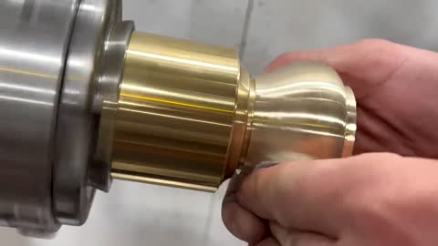 Woodturning - I Turned Solid Brass On A Wood Lathe !!2