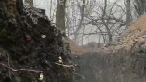 Ukrainian militants are filming how, after a successful hit on their position
