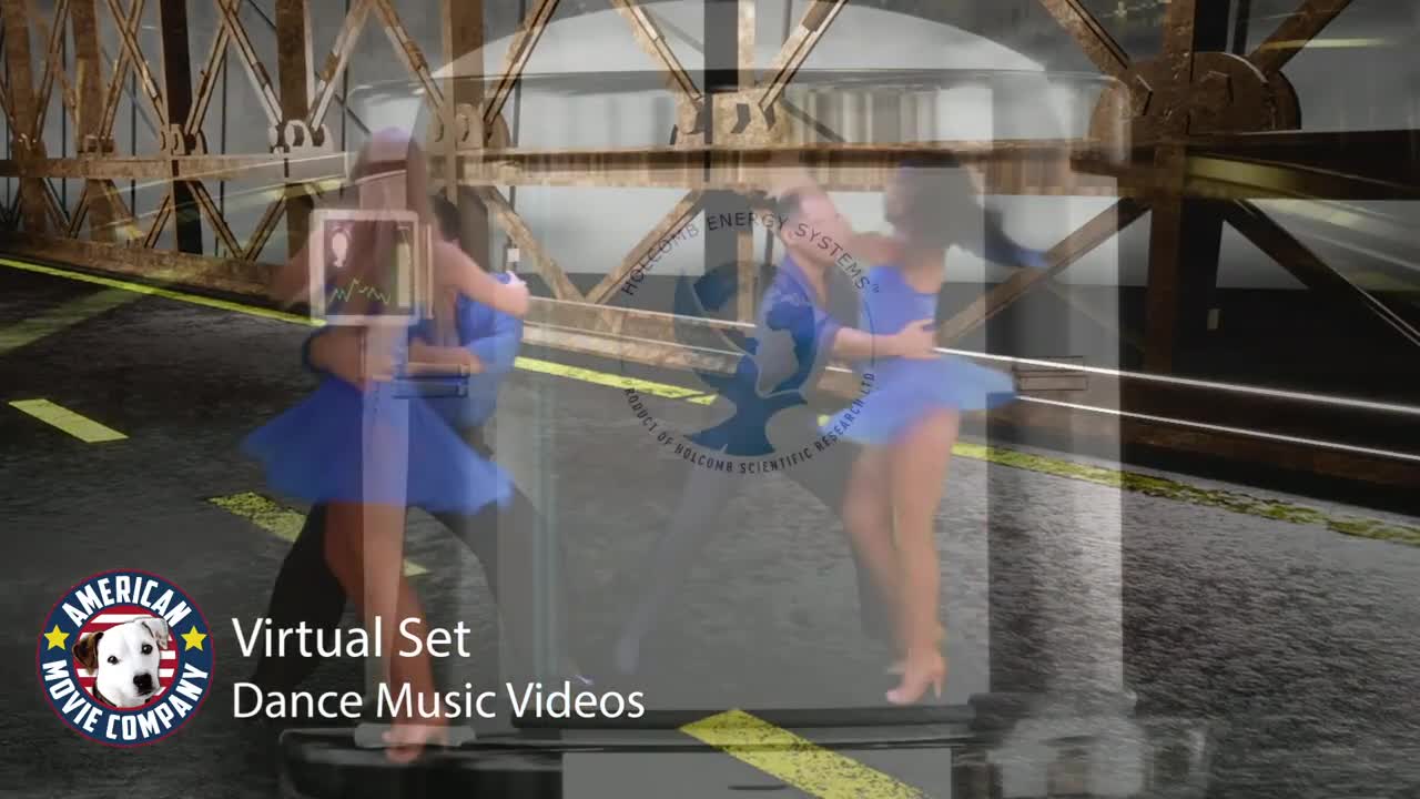 4K 3D Virtual Sets _ Dance Music Video Production at American Movie Company