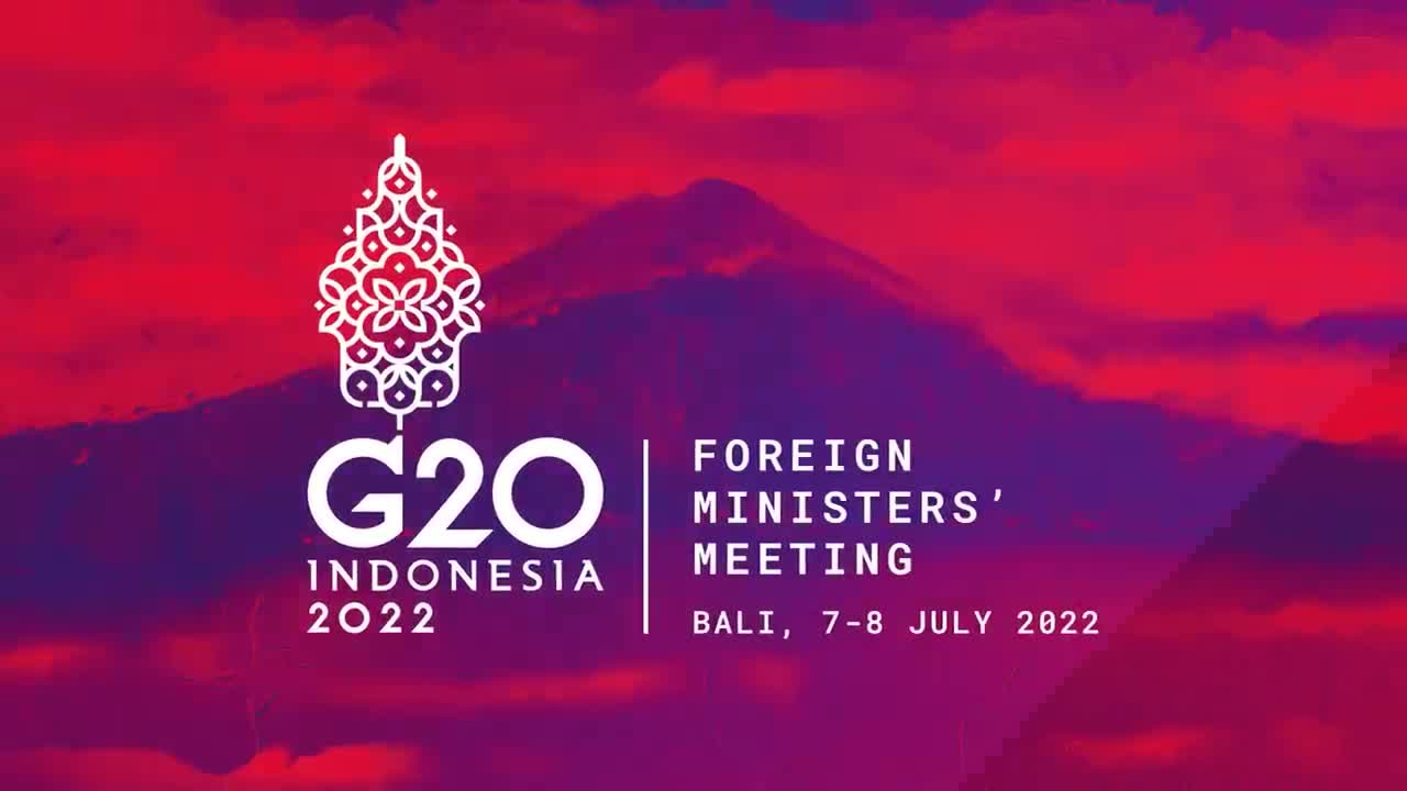 Welcoming G20 Foreign Ministers/Head of Delegations G20 FMM, Bali, 8 July 2022