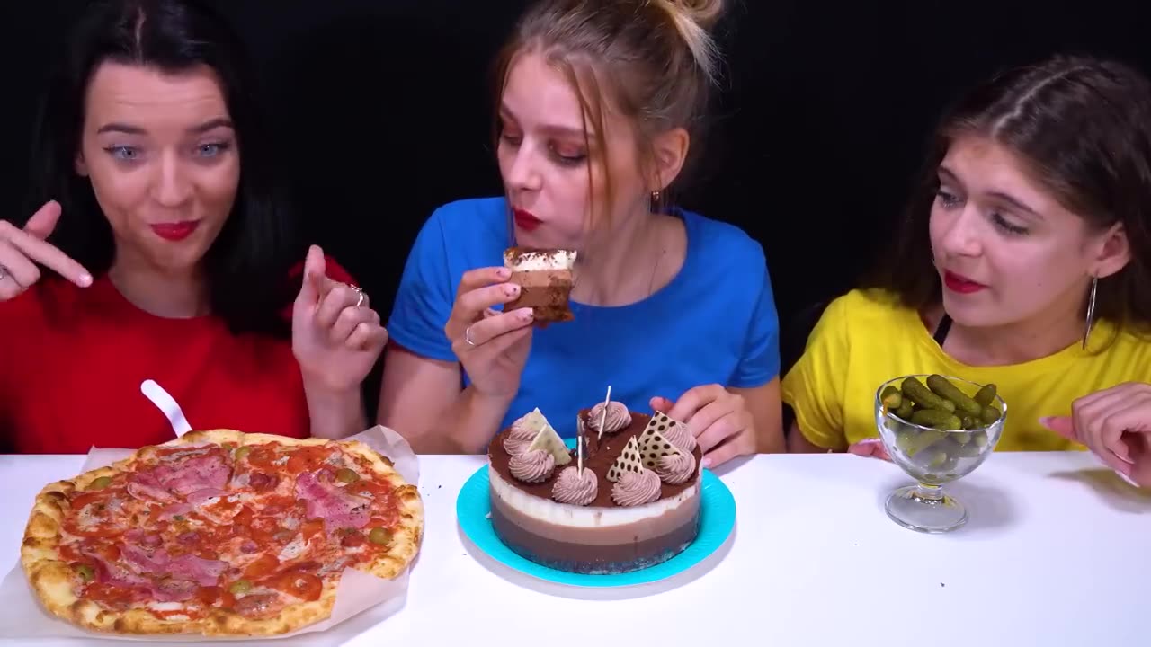 Bad Food VS Normal Food VS Good Food Mukbang Food Challenge