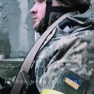 Intense Footage from Ukrainian Militant