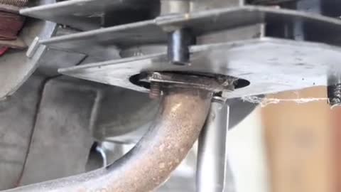 Dismantle motorcycle, throw away engine, repair car, repair car.