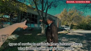 Donetsk, DPR report on the strikes by the Ukrainian Terrorist Army.