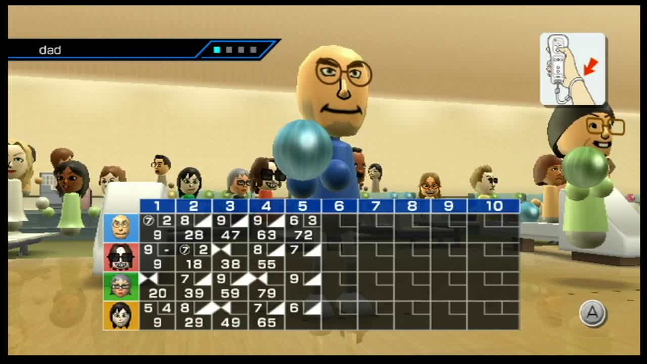 Wii Sports Bowling Game46 Part1