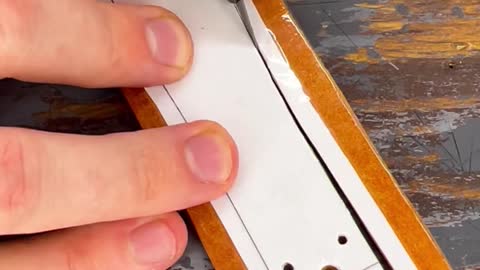 Why did I destroy the original 😅😅 #asmr#relax#leathertok#leathercraft