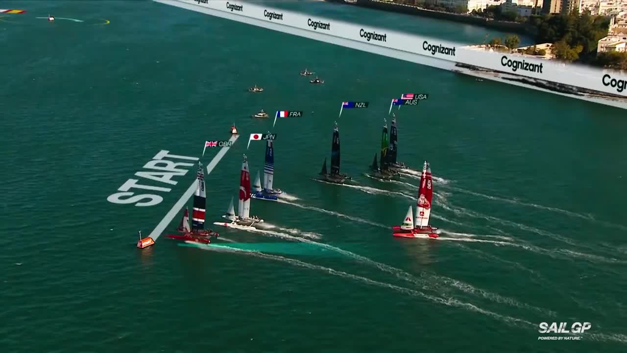 The Cádiz Pitchpole, Great Britain SailGP Team