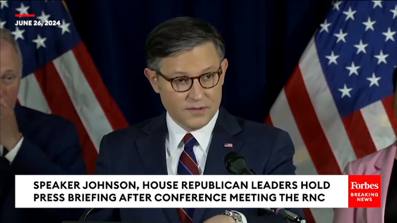 BREAKING- Speaker Johnson Says Judiciary Cmte Is Filling Suit Against DOJ To Get Biden-Hur Audio