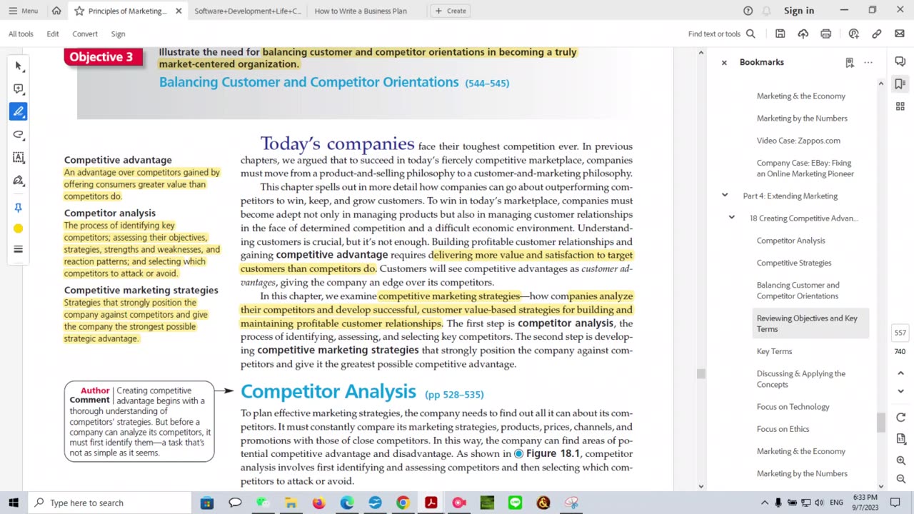 Principles of Marketing- Chapter 18: Creating Competitive Advantage