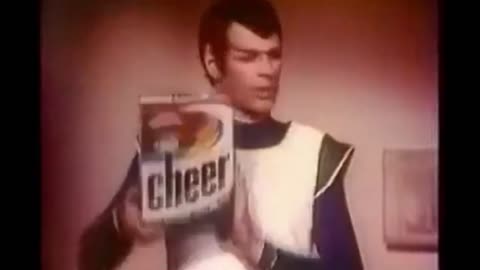 1969 Star Trek Cheer Laundry Detergent Commercial with Spock
