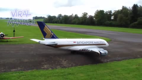 Top 10 Biggest / Largest RC Airplanes In The World [VIDEOS]