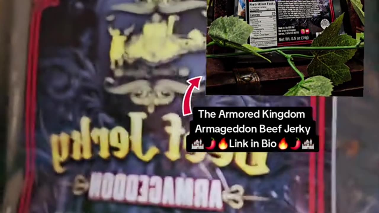 👑🔥🍖 ARMAGEDDON BEEF JERKY