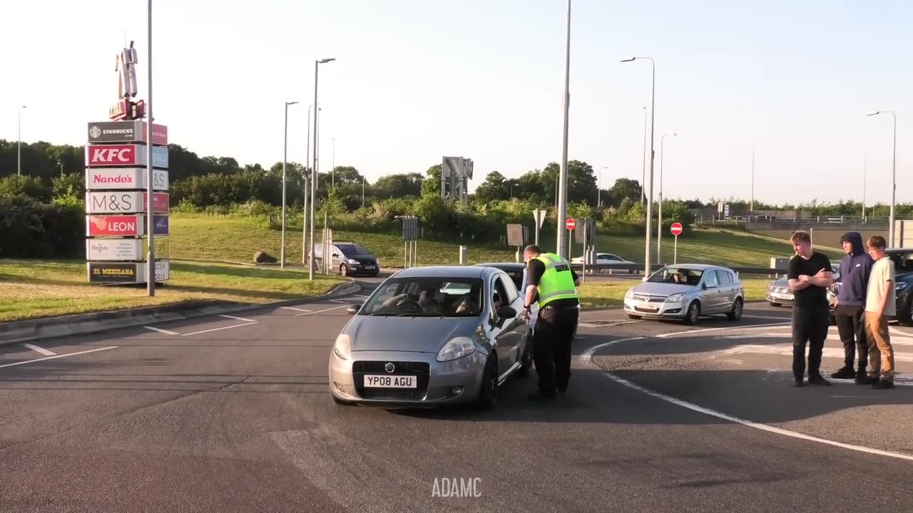 ARMED Police Shut Down ENTIRE M25 Service Station - We WILL Get Arrested!