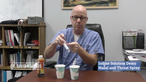 Iodine Solution Demo: Viral Infections