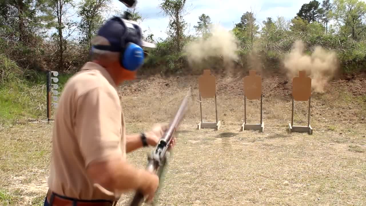 M1 Garand 6 shots on 3 targets with Jerry Miculek
