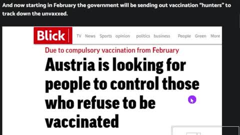 Austria Hires People To Hunt Down The Unjabbed