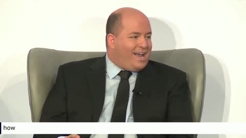 Pundit Brian Stelter responds to a student's question about CNN "hoaxes"