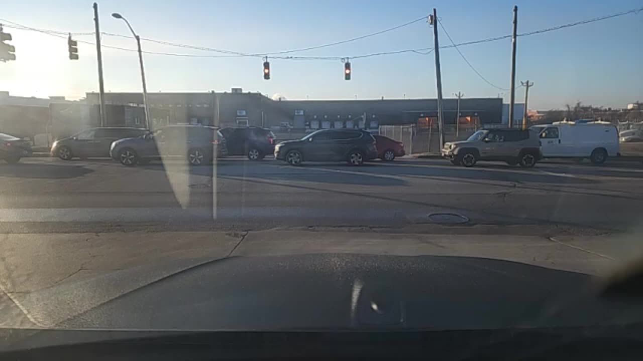 When did people become so comfortable with blocking an intersection for an entire cycle.
