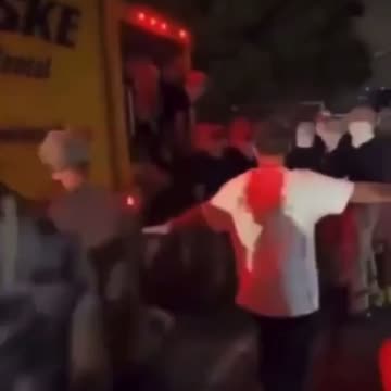 The feds from Patriot Front get chased back in their trucks