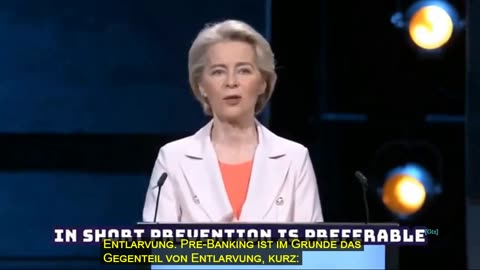 Zensur in der EU: Pre-Bunking von Ursula von der Leyen eng. UT deu.