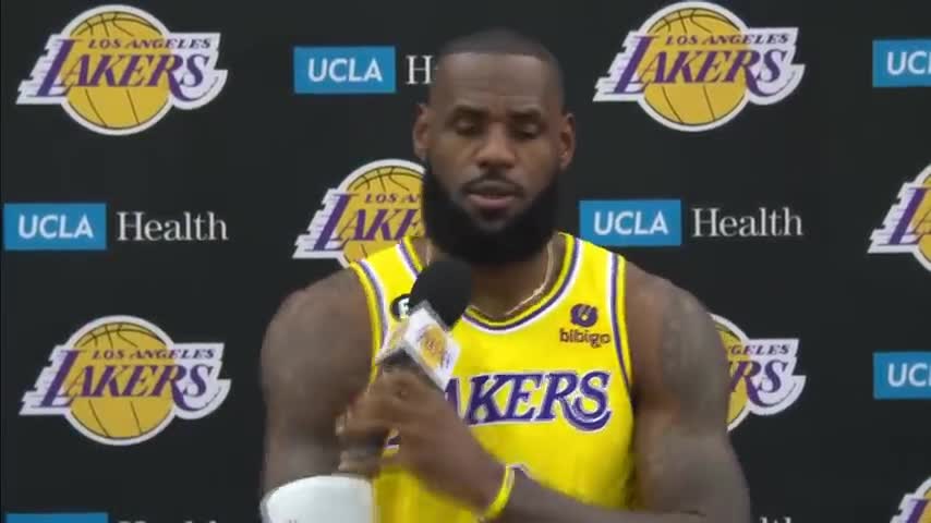 LeBron On Potentially Passing Kareem On The All-Time Leading Scorers List #NBAMediaDay