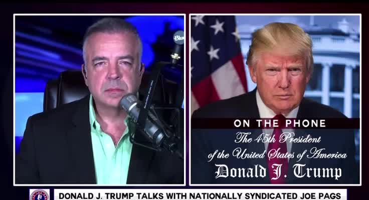 President Trump Interview with Joe Pags - Part Two