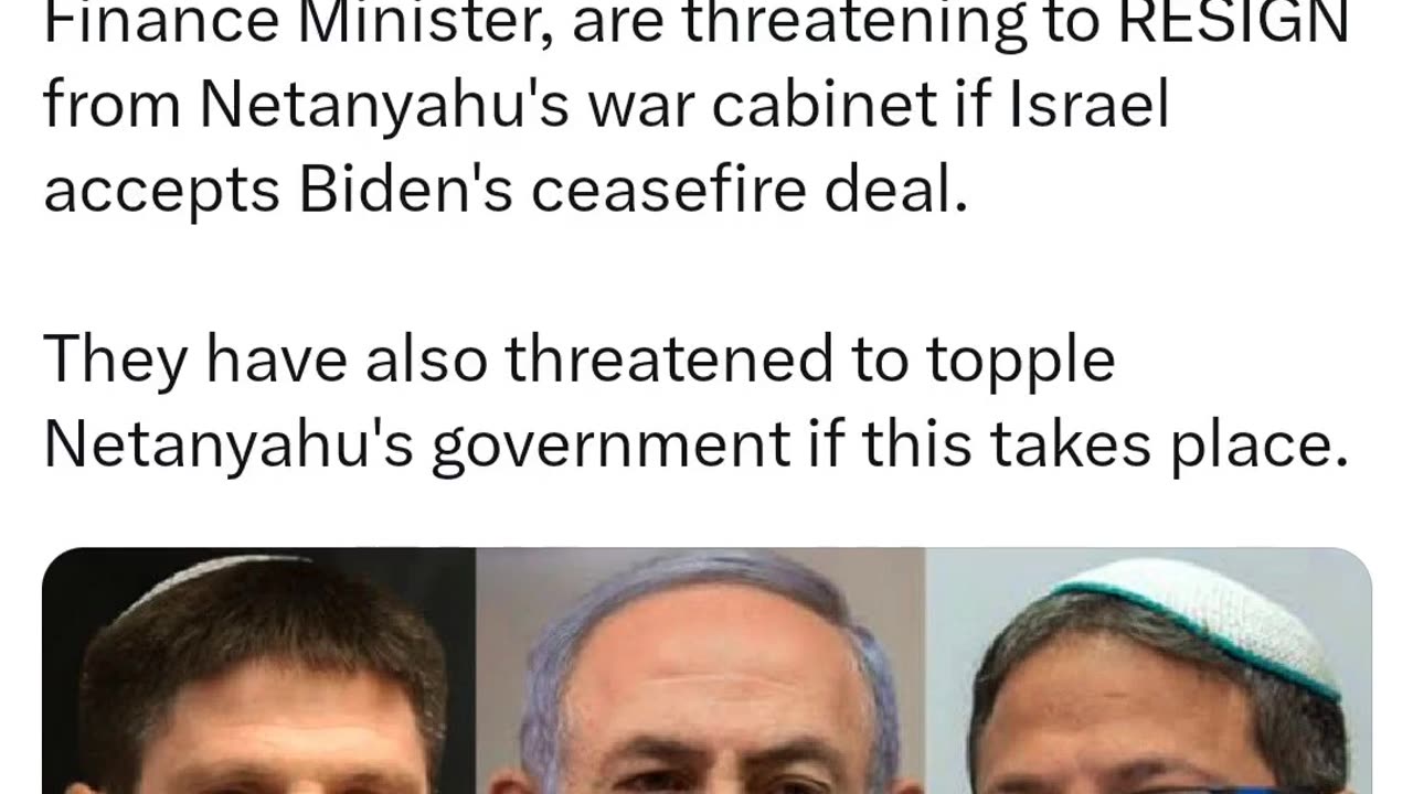 Israel Rejects Deal They Had Biden Put Forward That Hamas Accepted