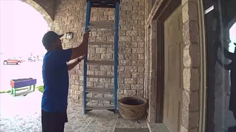 Guy Hit With a Ladder That Wasn’t Fixed Properly