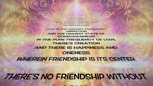 Universal States of Consciousness wit Infinite Words of Love!