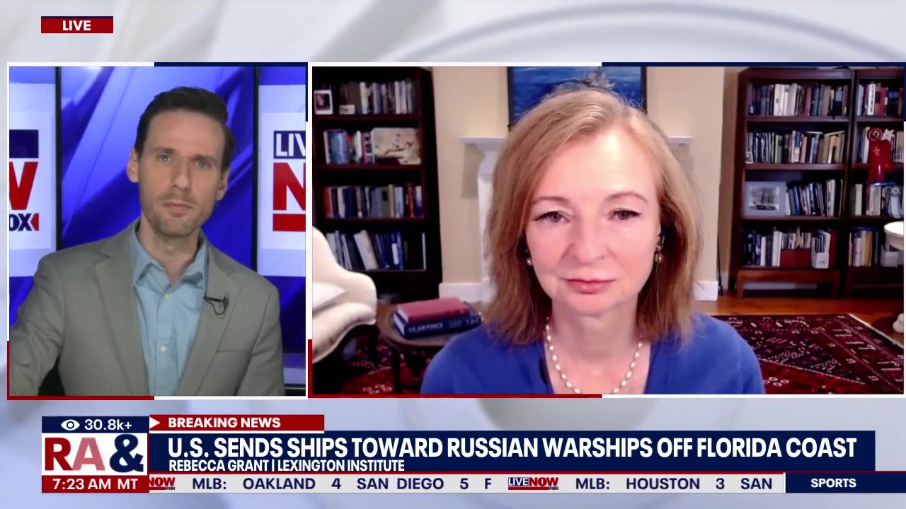 Russian warships near Florida coast armed with hypersonic missiles | LiveNOW from FOX