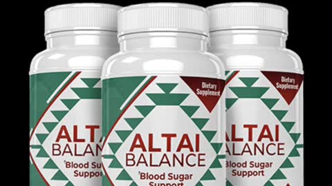 Altai balance blood sugar supplement